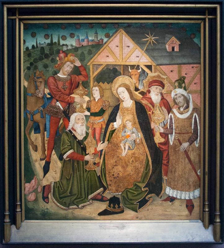 MASTER of the Polling Panels The Adoration of the Magi oil painting image
